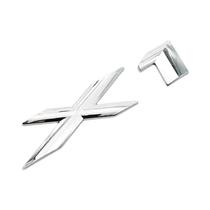 Emblemas De Estilo De Carro 3D ABS Para BMW X1 X6 E84 E71, Adesivos Para Porta-Malas, Acessórios