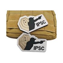 Emblemas E Patches Bordados IPSC Para Entusiastas Militares: Mochilas, Braçadeiras, Bolsas Outdoor,