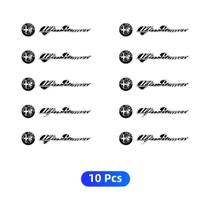 Emblemas Metálicos Reflexivos Para Limpadores De Para-brisa Para Alfa Romeo Giulietta, Giulia, GT, Emblemas Metálicos Reflexivos Para Limpadores De Para-brisa Para Alfa Romeo Giulietta, Giulia, GT,
