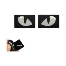Emblemas Reflexivos De Olhos De Diabo Que Brilham No Escuro, Patches Táticos Militares Para Capacete
