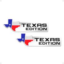 Emblemas Texas Edition Compatível Dodge Ram Ranger Cromado - SPORTINOX