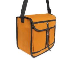 Embornal de lona com 2 bolsos Pequeno - Amarelo Embornal de lona com 2 bolsos Pequeno - Amarelo