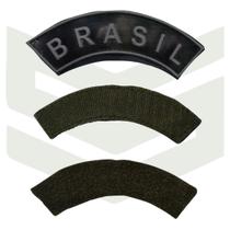 Emborrachado Manicaca Brasil preto e branco exer cito brasileiro padrão RUE EB - Sene militar