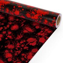Embrulho de presente JarthenaAMCS Blood Splatter 43x10m Halloween Embrulho de presente JarthenaAMCS Blood Splatter 43x10m Halloween