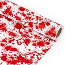 Embrulho de presente JarthenaAMCS Halloween Bloody Paper 43x10 m em rolo Embrulho de presente JarthenaAMCS Halloween Bloody Paper 43x10 m em rolo