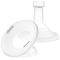 Embudo para Sacaleches NENESUPPLY de Silicona Suave 19mm, 2 Piezas