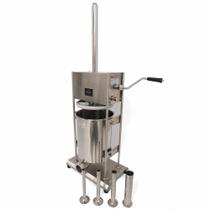 Embutideira Ensacadeira Para Linguiça Brimac Industrial Manual Em Aço Inox 10L EMB10