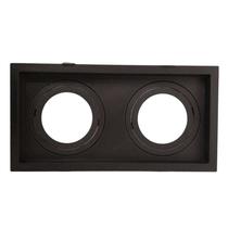 Embutido 2 X PAR20 Recuado Direcionavel Preto