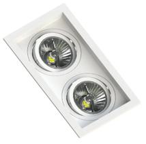 Embutido ar70 2xar70 branco flat Embutido ar70 2xar70 branco flat