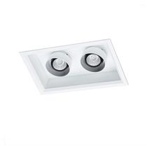 Embutido com Foco Recuado 2L PL 26W e 2L MR16 BL1260-2 BF Embutido com Foco Recuado 2L PL 26W e 2L MR16 BL1260-2 BF
