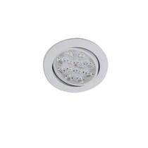 Embutido de aço Easy LED 86mm 6W 6400K GU10 branco Bronzearte