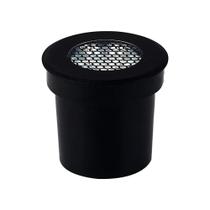 Embutido de Solo FLAT Led 6W 2700K Preto com Grade Antiofuscante 300 Lumens IP67 Bivolt LM2530 Luminatti