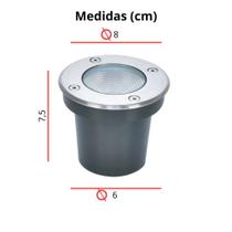Embutido De Solo Led 7W 3000K IP65 550LM Bivolt