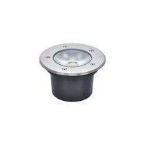 Embutido De Solo Led Astraled Es-6915 Felis 20W Bivolt Prata 3000K Luz Amarela