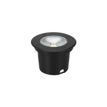 Embutido De Solo Led Astraled Es-6919 Felis 15W Bivolt Preto 3000K Luz Amarela