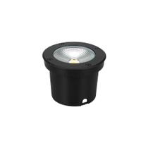 Embutido De Solo Led Astraled Es-6920 Felis 20w Bivolt Preto 3000k Luz Amarela 3000k Luz Amarela Es-6920