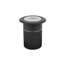 Embutido de Solo Led Stella Focco 10W Bivolt Preto 3000K Luz Amarela