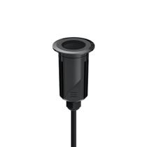 Embutido de Solo Led Stella S.Ground 3W com Caixa de Instalação Bivolt Preto 3000K Luz Amarela Embutido de Solo Led Stella S.Ground 3W com Caixa de Instalação Bivolt Preto 3000K Luz Amarela