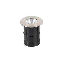 Embutido De Solo Led Taschibra Thin 3w Bivolt Prata 3000k Luz Amarela 15090369