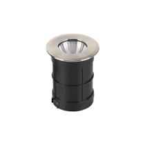 Embutido De Solo Led Taschibra Thin 6w Bivolt Prata 3000k Luz Amarela 15090371