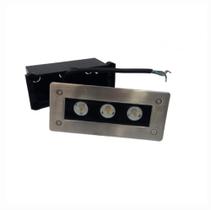 Embutido de Solo Retangular Led 3w 3000k Ip67 Prosl2792 Embutido de Solo Retangular Led 3w 3000k Ip67 Prosl2792