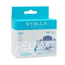 Embutido direcionável com led integrado easy 3w mr11 - stella sth7910