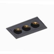 EMBUTIDO DOWNLIGHT POWERUS PRETO 38º 6W 3000K - NORDECOR