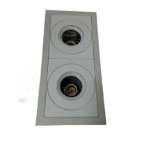 Embutido Duplo Click Branco Brilho PAR20 E27 Modulo Slim BF Embutido Duplo Click Branco Brilho PAR20 E27 Modulo Slim BF