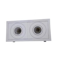 Embutido Duplo PAR20 E27 Modulo Slim IL 2411 Branco Brilho Embutido Duplo PAR20 E27 Modulo Slim IL 2411 Branco Brilho