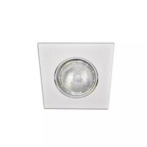 Embutido Face Plana Quadrado Branco - Interlight