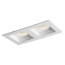Embutido Flat 2xpar20 50w 110x210x130mm Branco Total Embutido Flat 2xpar20 50w 110x210x130mm Branco Total