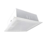 Embutido Fly Fosco Quadrado 18x18cm 1L E27 Branco 335 Braga Embutido Fly Fosco Quadrado 18x18cm 1L E27 Branco 335 Braga