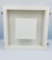 Embutido Hide Quadrado 24w 35x35 3000K DL079WW