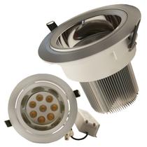 Embutido LED 24W 6000K 1240Lm 30 / 60 Multivolt - SL06