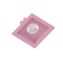 Embutido Macaron Quadrado Recuado Direcional Dicroica Pink - Save Energy - SE-330.2472 Embutido Macaron Quadrado Recuado Direcional Dicroica Pink - Save Energy - SE-330.2472