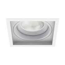 Embutido Micro borda 1X PAR20 Quadrado Branco - Interlight - IL4706-BMTX