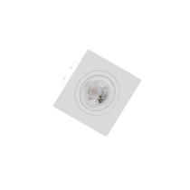 Embutido MiniDicroica Quadrado Face Plana Direcional Branco GU10 - Save Energy - SE-330.1270