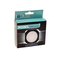 Embutido moveis redondo preto 1,5w 3k bivolt Embutido moveis redondo preto 1,5w 3k bivolt