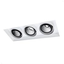 Embutido no Frame com Led 15w 2700k Retangular 3xAR111 BF Embutido no Frame com Led 15w 2700k Retangular 3xAR111 BF