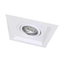 Embutido PAR30 Quadrado Recuado Branco Click E27 - Impacto - 1043/1-BTX