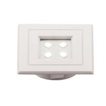 Embutido Para Móveis Quadrado Branco 1W 3K Bivolt Embutido Para Móveis Quadrado Branco 1W 3K Bivolt