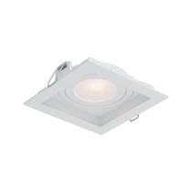 Embutido Quadrado Ar70 Gu10 Recuado Branco Embutido Quadrado Ar70 Gu10 Recuado Branco
