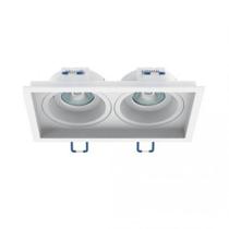 Embutido Quadrado Micro Borda 2XAR70 IL4705 Branco - Interlight