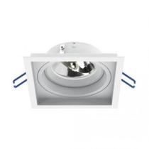 Embutido Quadrado Micro Borda AR70 IL4703GZ Branco - Interlight