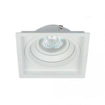 Embutido Quadrado Micro Borda MR16 IL4716 Branco - Intelight