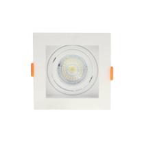 Embutido Quadrado Recuado Par20 1XE27 Branco Nordecor