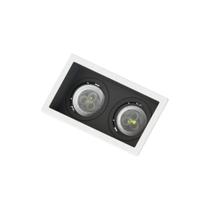 Embutido Recuado 2 Mini Dic BT/PT Branco/Fundo Preto - Save Energy - SE-330.3130 Embutido Recuado 2 Mini Dic BT/PT Branco/Fundo Preto - Save Energy - SE-330.3130