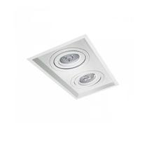 Embutido Recuado 2X PAR20 E27 Branco - Impacto - 1041/2-BTX Embutido Recuado 2X PAR20 E27 Branco - Impacto - 1041/2-BTX