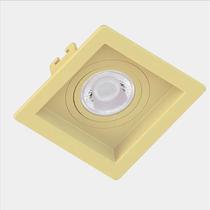 Embutido recuado dicroica quadrado amarelo save energy