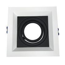 Embutido Recuado II 1X Dicroica Fundo Preto - Newline - IN50321BTPT